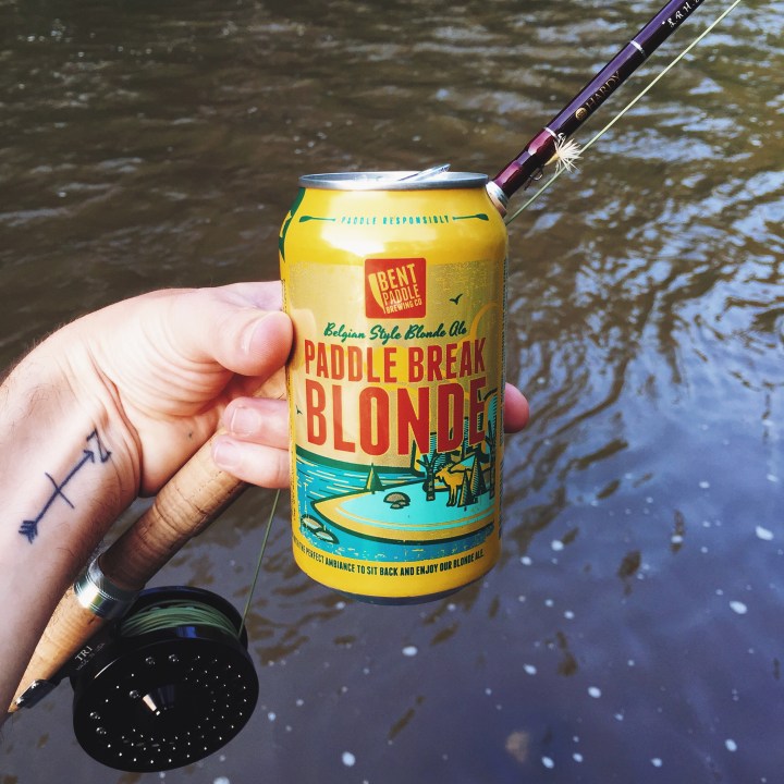 The beer helped, too.